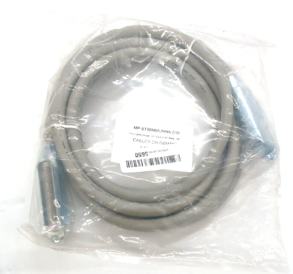 Telco Cable 25-Pair phone cable MP-5T90MMUNNA-010 Male 2 Male 10ft