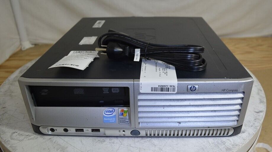 HP Compaq DC7700 GP914US-ABA Desktop Pentium D 3.4GHz 2GB 80GB SEE NOTES