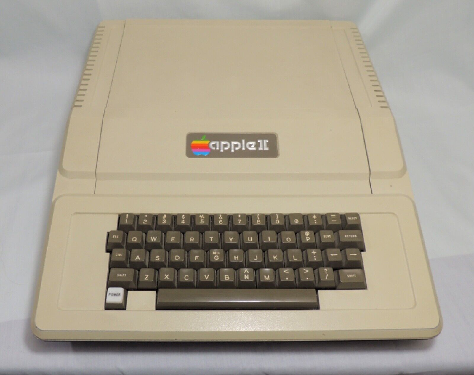 Vintage Apple II Computer with Carrying Case • 1979 • Original Sales Receipt