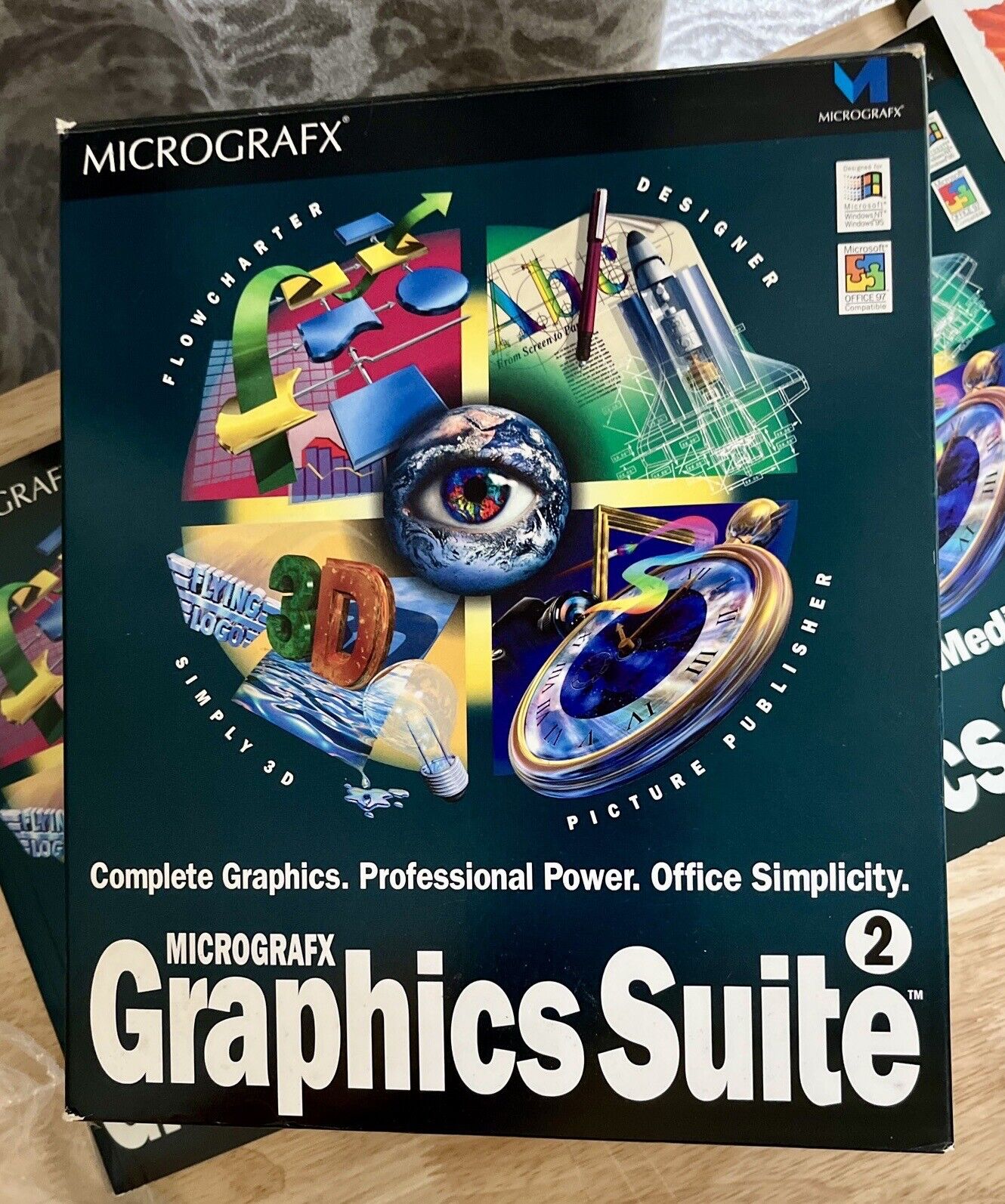 Micrografx Graphics Suite 2 Upgrade Set For Windows Complete 1997
