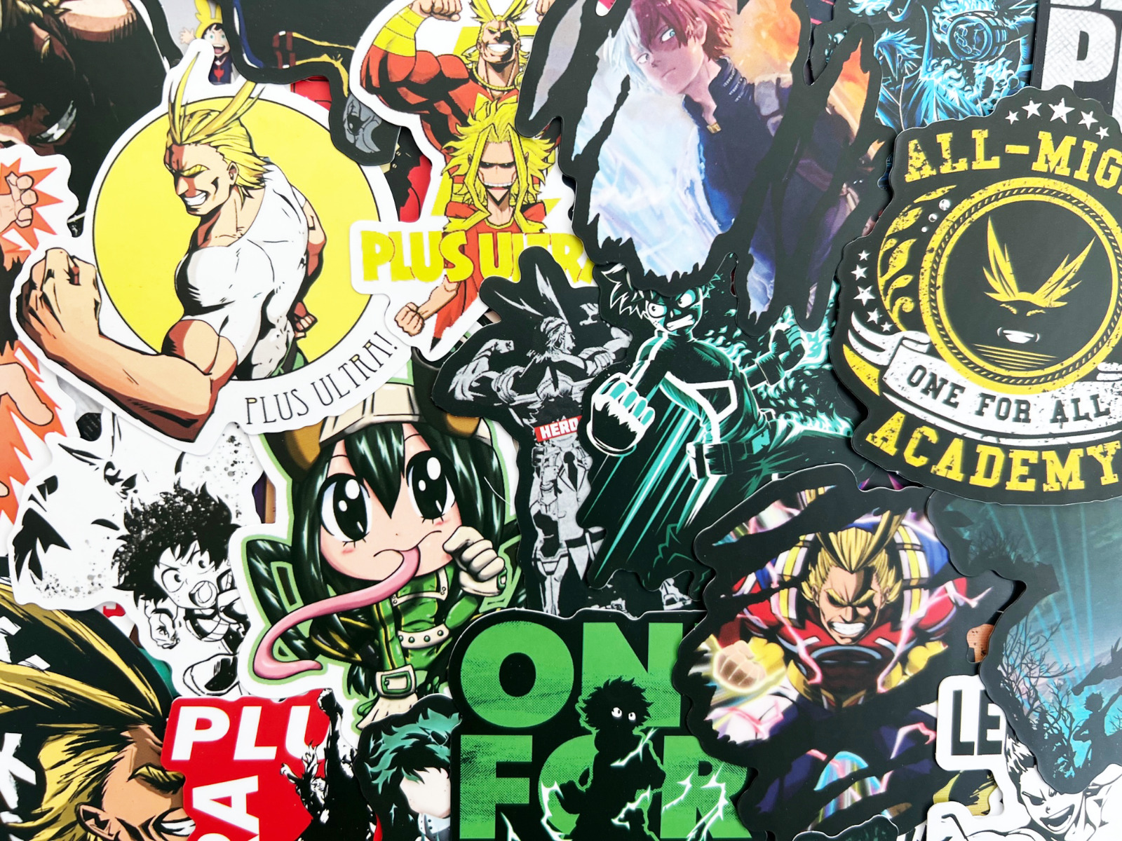 100 My Hero Academia Anime Stickers Boku No Hero Decals