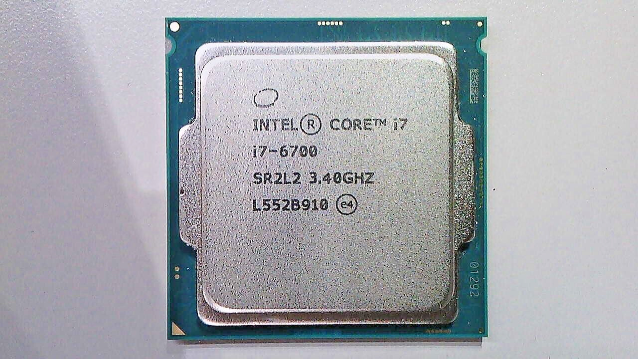 Intel Core i7-6700 SR2L2 @ 3.40GHz CPU Desktop Processor