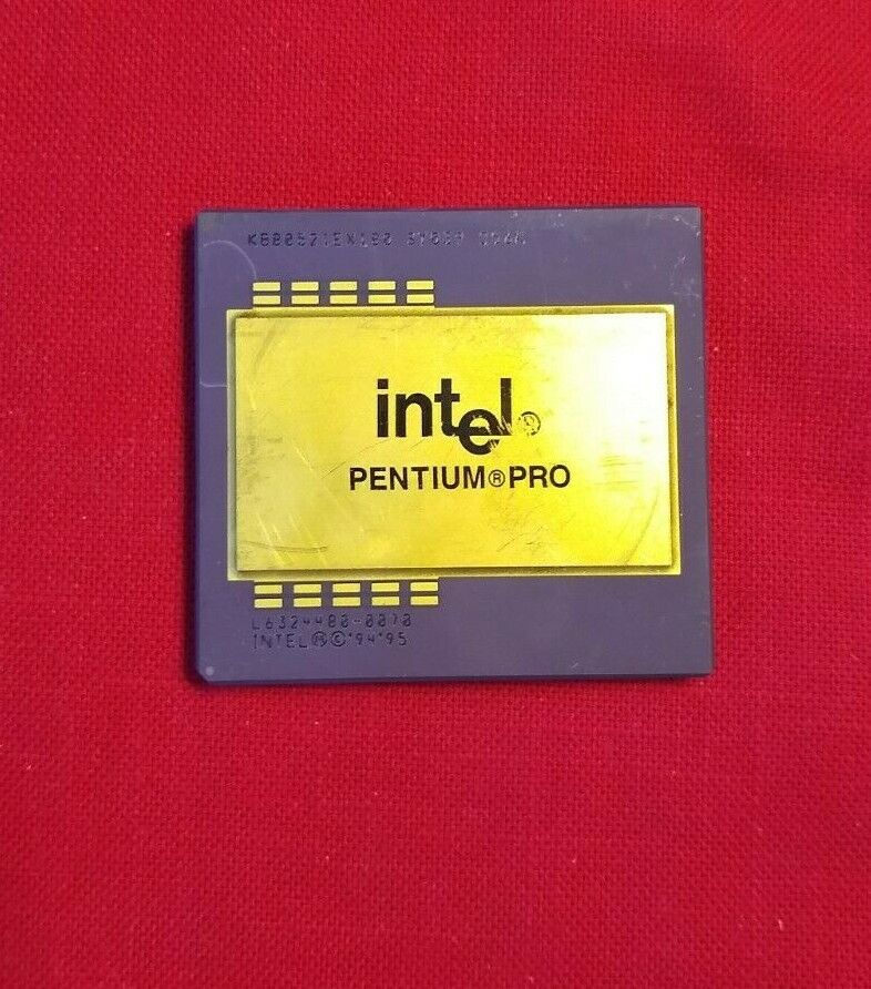 Intel Pentium Pro 180 MHz 256K KB80521EX180 SY039 ✅ Very Very Rare Vintage Works