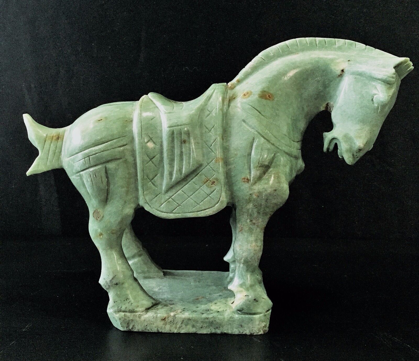 Jade Saddled Tang Horse (LH8) - 7\