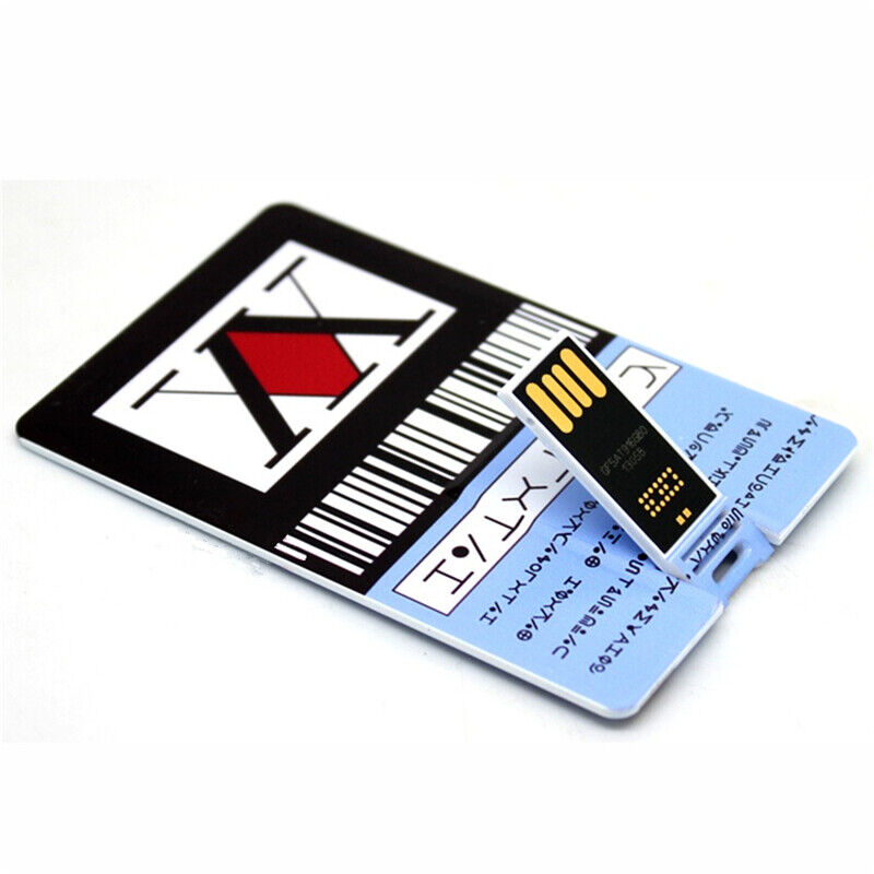 Anime Hunter×Hunter Hisoka Hunter Licence Card USB Flash Disk Gift 4G/8G/16G/32G