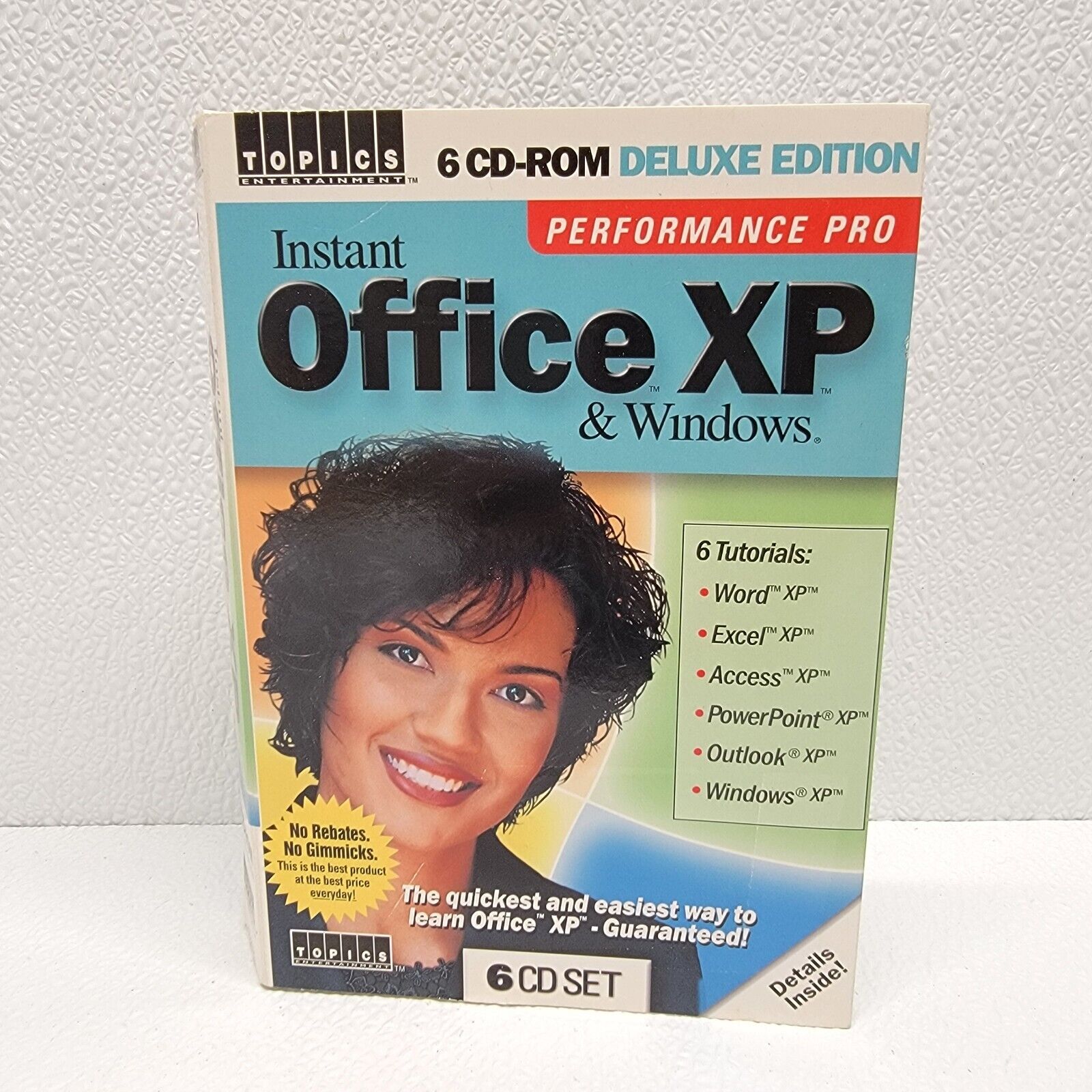 2002 Performance Pro Instant Office XP & Windows 6 CD Set - New Sealed