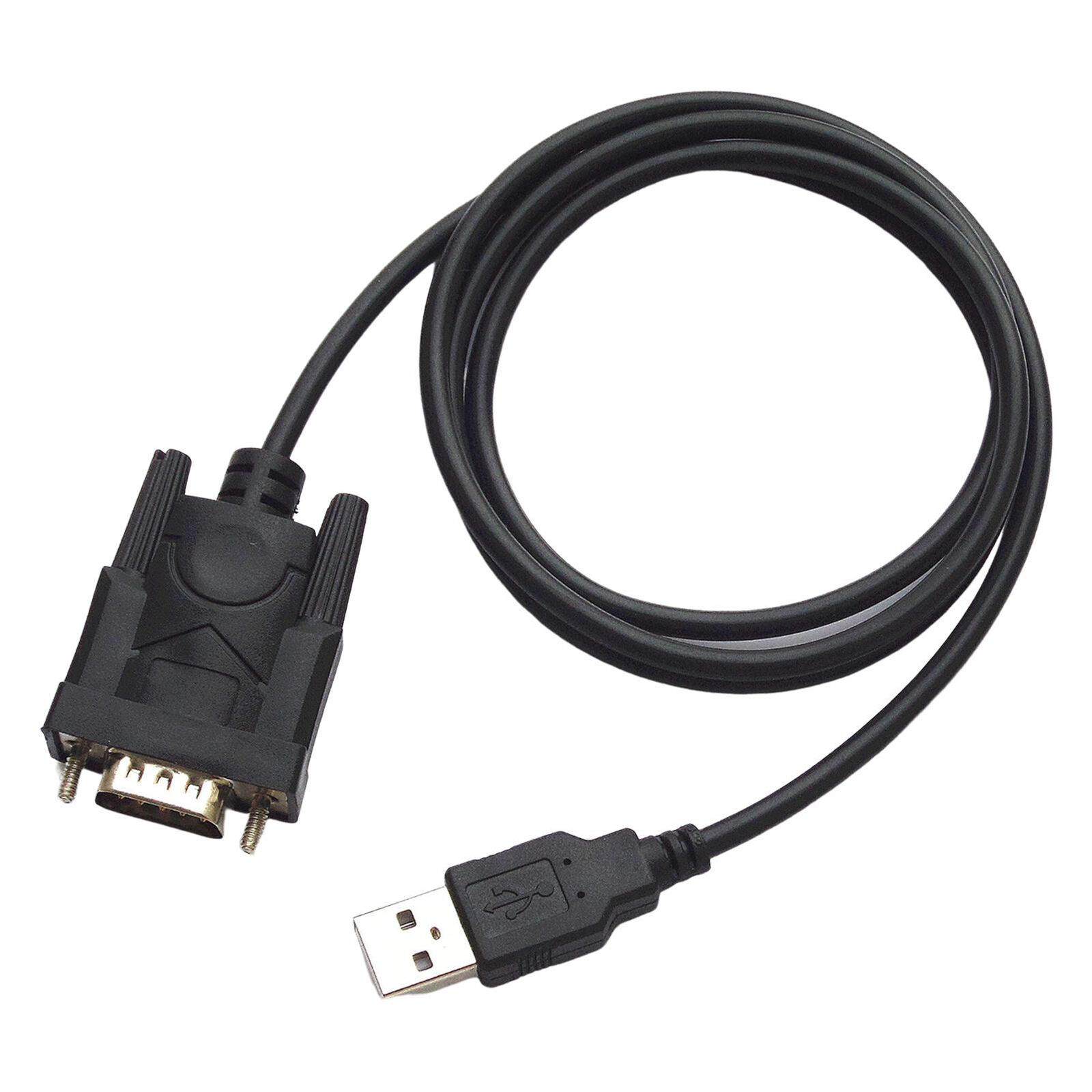 Adapters USB to Converter Cable USB 2.0 Male to RS232 Female DB9 Converter 