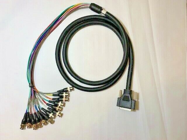 AWM E101344 Style 2919 VW-1 Low Voltage Space Shuttle Cable 13 BNC to 44 Pin