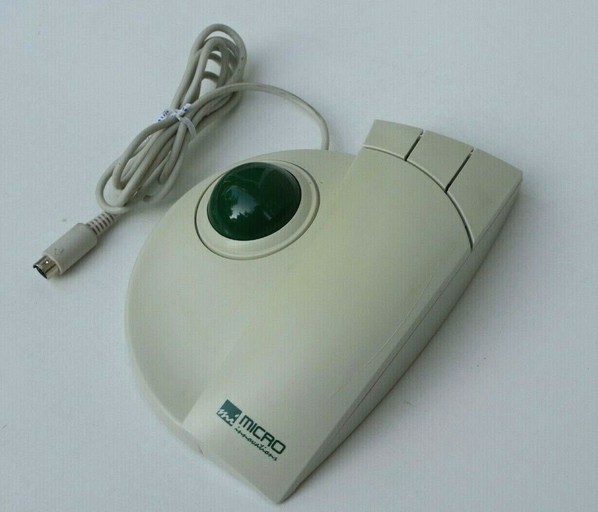 MICRO Innovations STK-3000 WEB Track Trackball Wired PS2 Mouse Tested