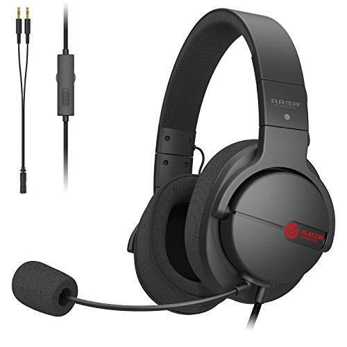 Elecom Gaming Headset Headphones [ARMA] Black