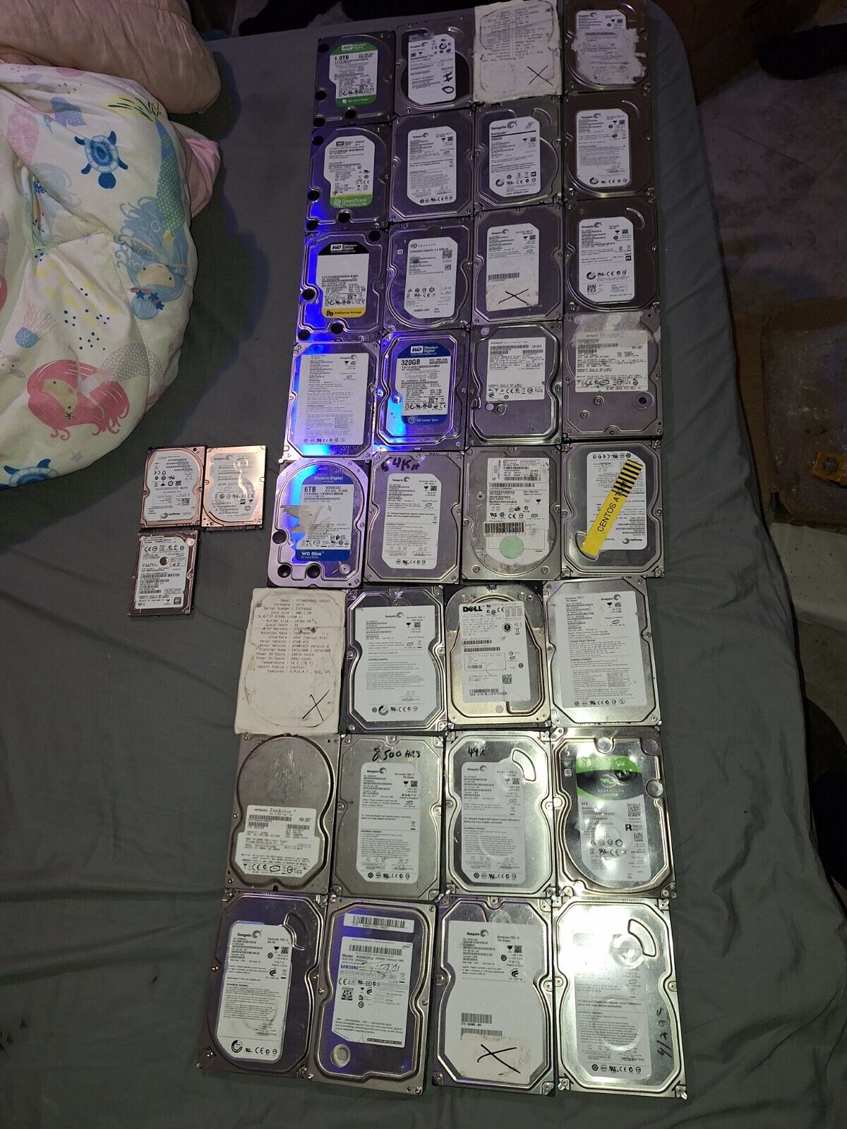 Old Hard Drives 35 Of Them