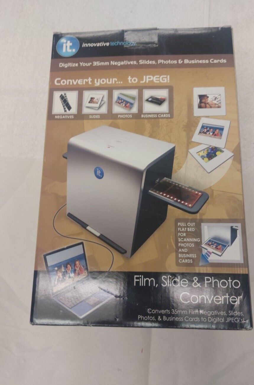 IT Innovative Technology Film, Slide & Photo Converter ITNS-500 (Brand New)