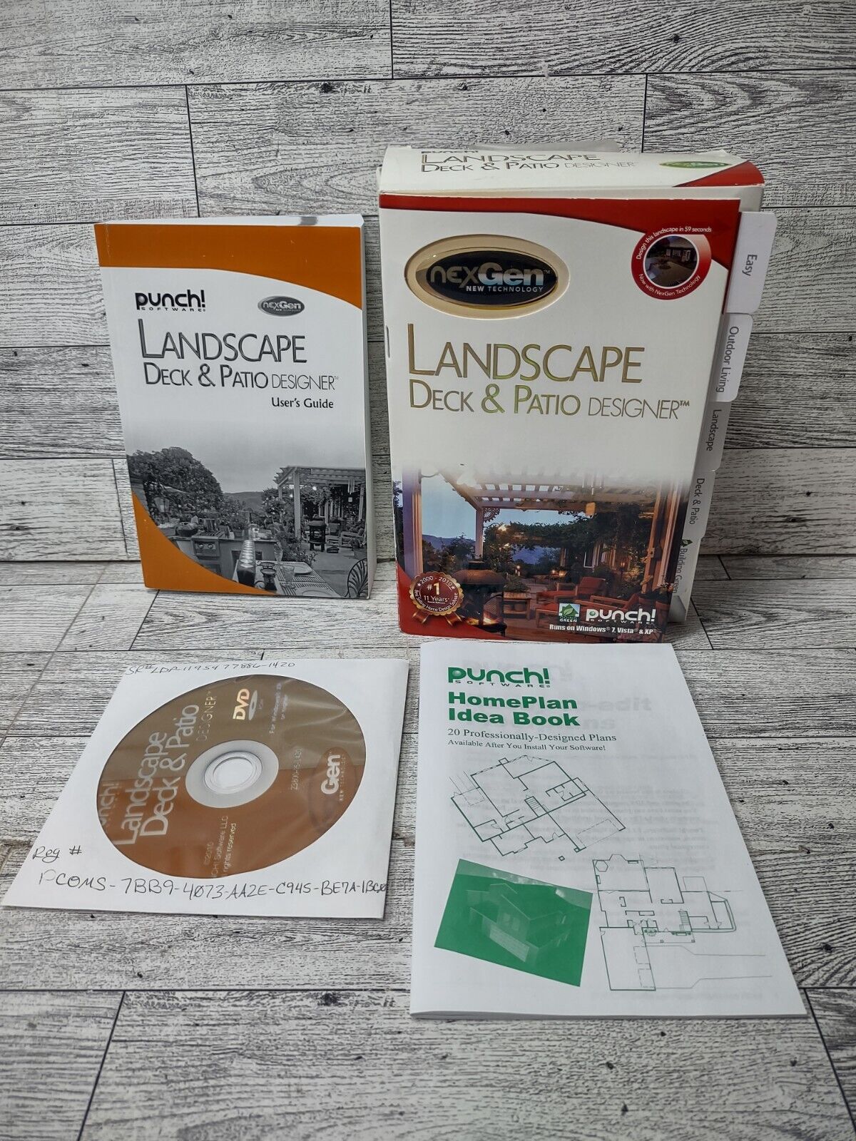 Punch Landscape Deck & Patio Design New PC Software 