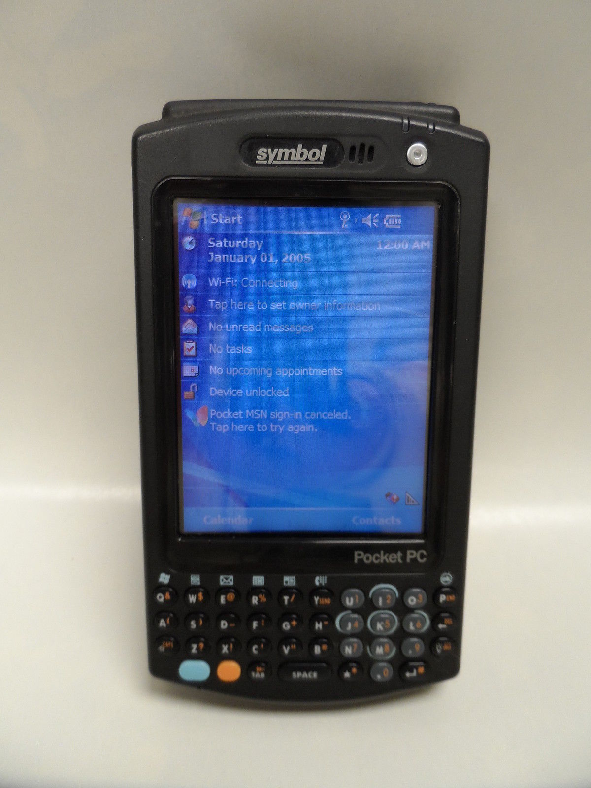 Motorola Symbol Pocket PC Barcode Scanner 1D/2D MC5040-PK0DBQEA8WR w/Battery