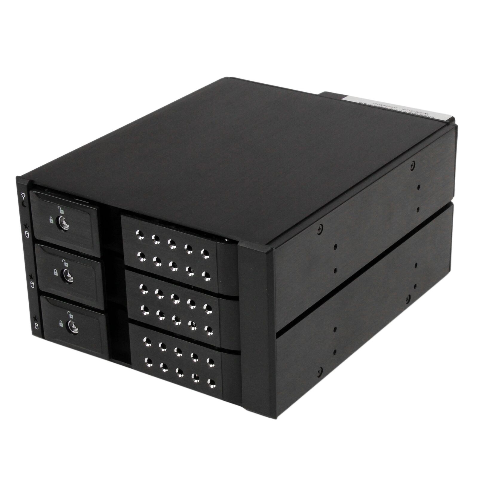 StarTech.com 3-Bay Hot Swap Backplane for 3.5in SAS II/SATA III - 6 Gbps HDD - A