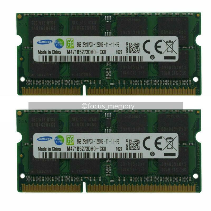 SAMSUNG DDR3 16GB/32GB PC3-12800 1600MHz SO-DIMM Laptop Ram 204pin 8GBx2 / 8GBx4