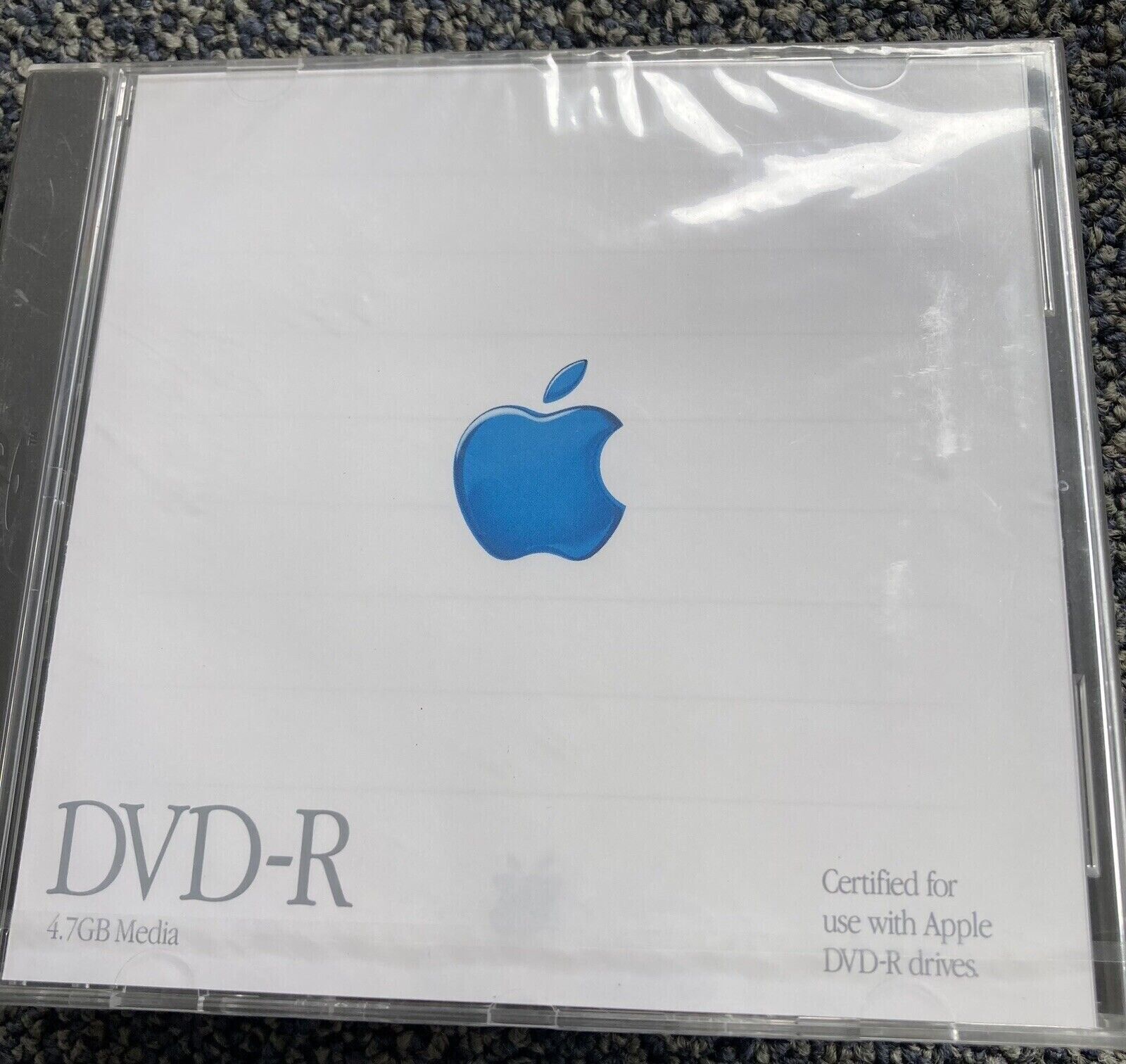 Vintage Sealed Apple DVD-R 4.7GB Media Shrink-wrapped New Collectible