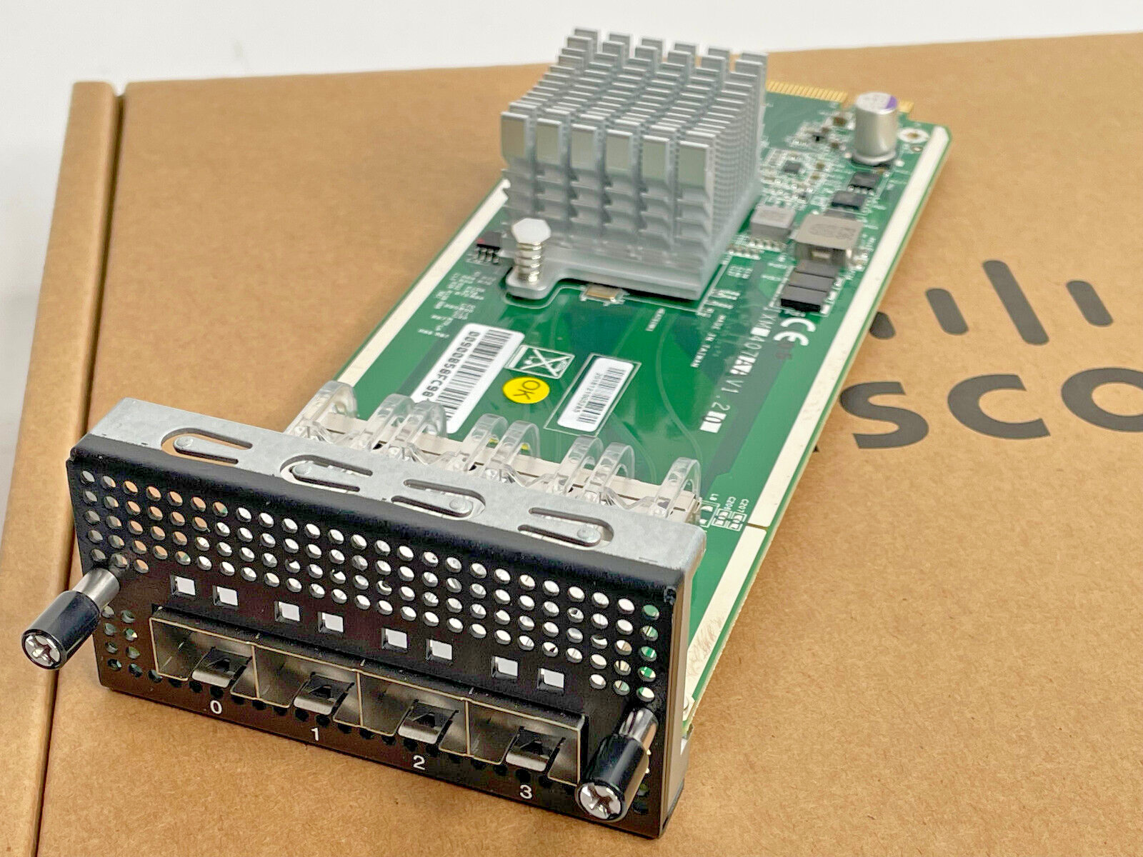 Cisco 4Port 10G SFP+ NIC Module w/Intel XL710 Ethernet Controller (NCS2-IXM407A)