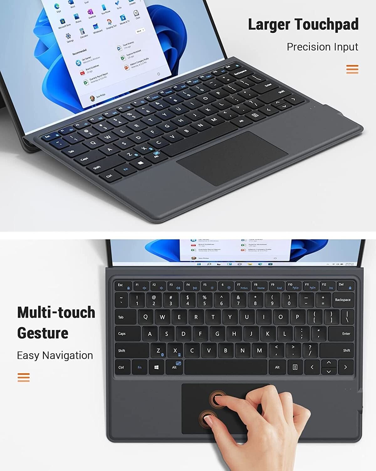 MoKo Type Cover Fits Microsoft Surface Pro 9 & Pro 9 13\