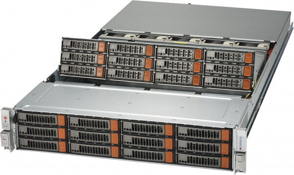 Supermicro 2U 24 Bay LFF Server Xeon 2.6Ghz 28 Core 256GB DDR4 HW RAID 5 6 SAS3