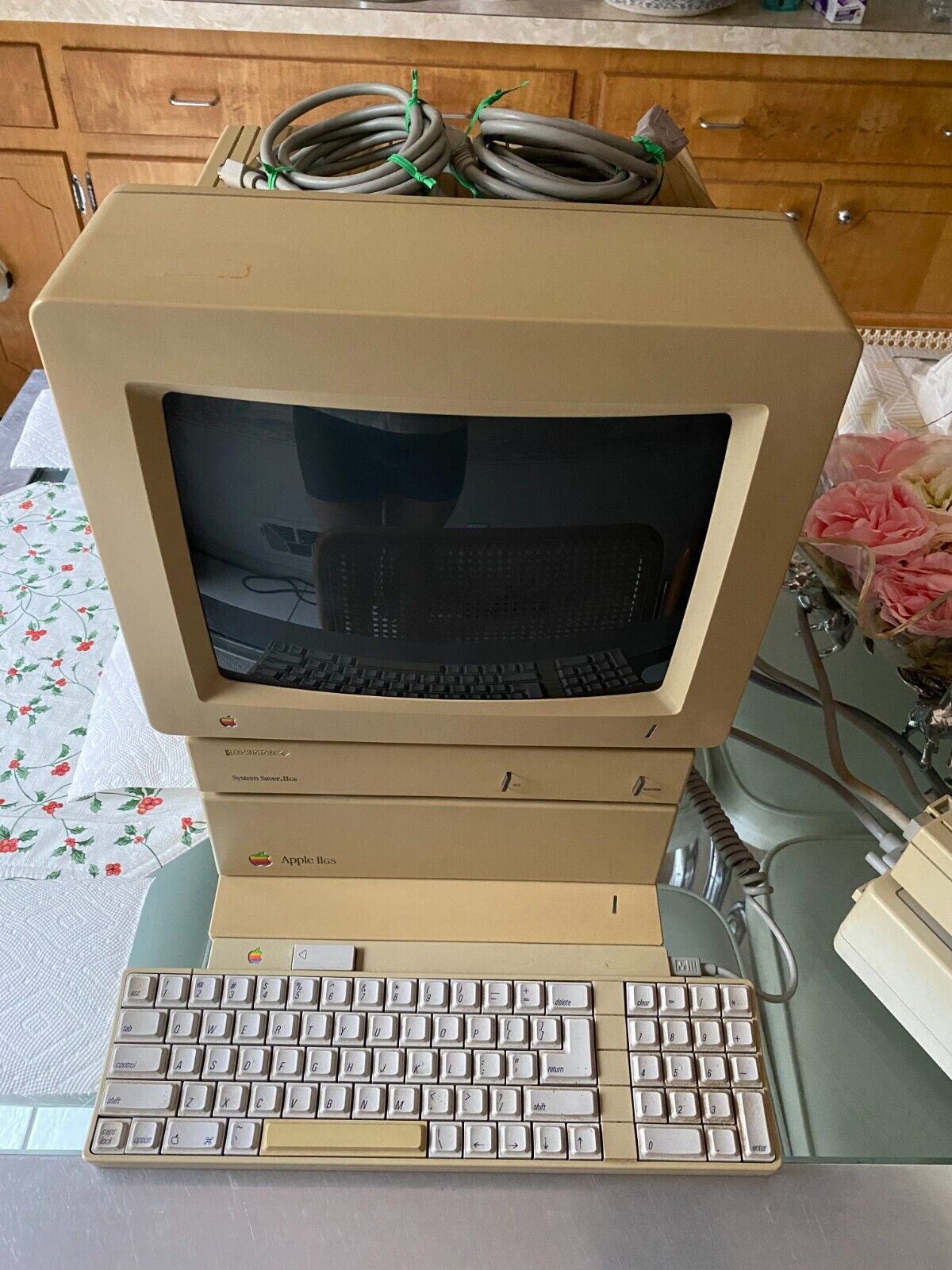 Apple IIGS Vintage Computer - Complete Working System with Software