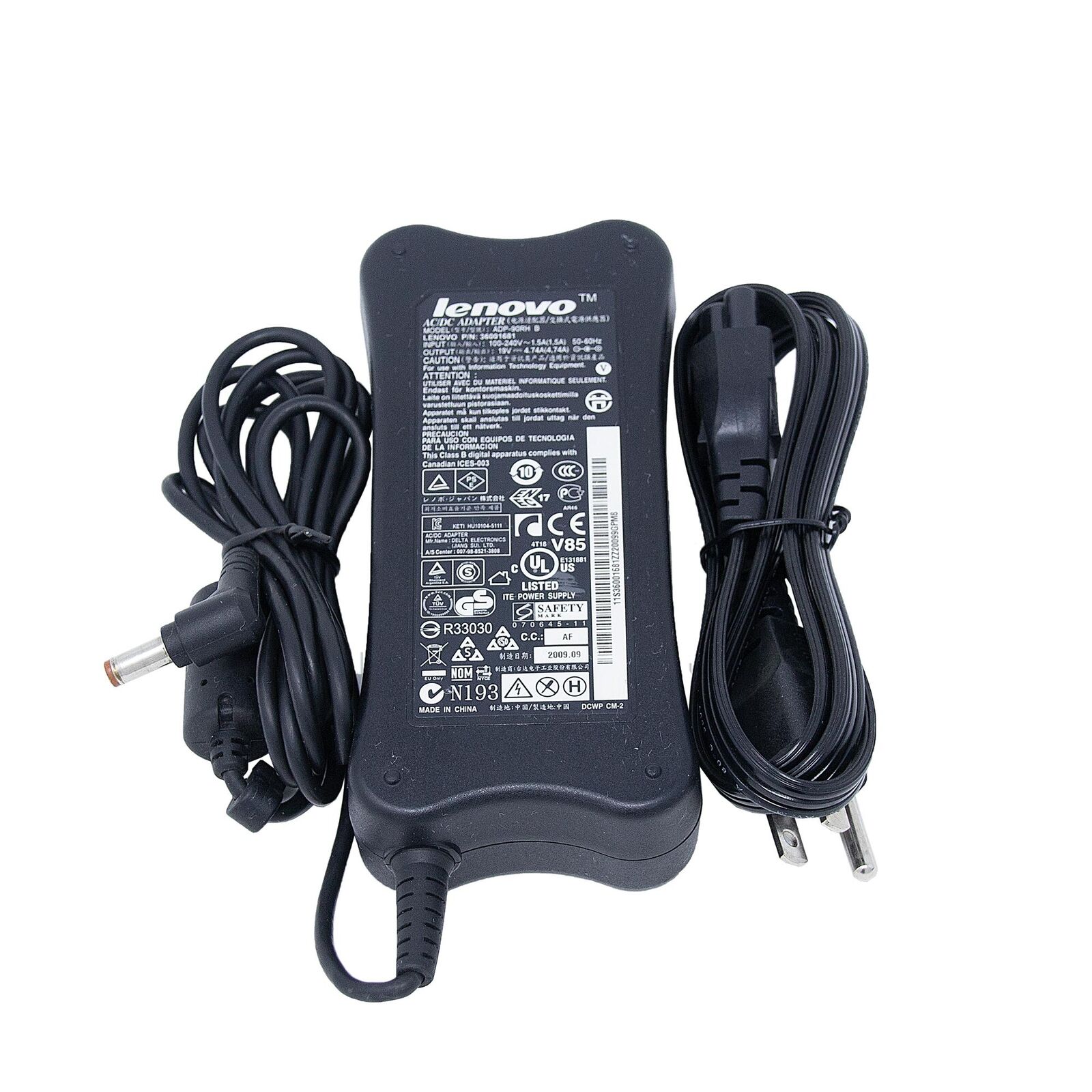 LENOVO IdeaPad Z580 2151 19V 4.74A Genuine AC Adapter