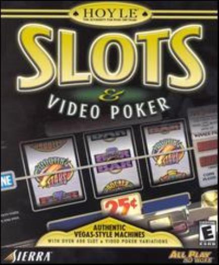 Hoyle Slots & Video Poker 2001 PC CD jackpot slot machines game & Horse Racing