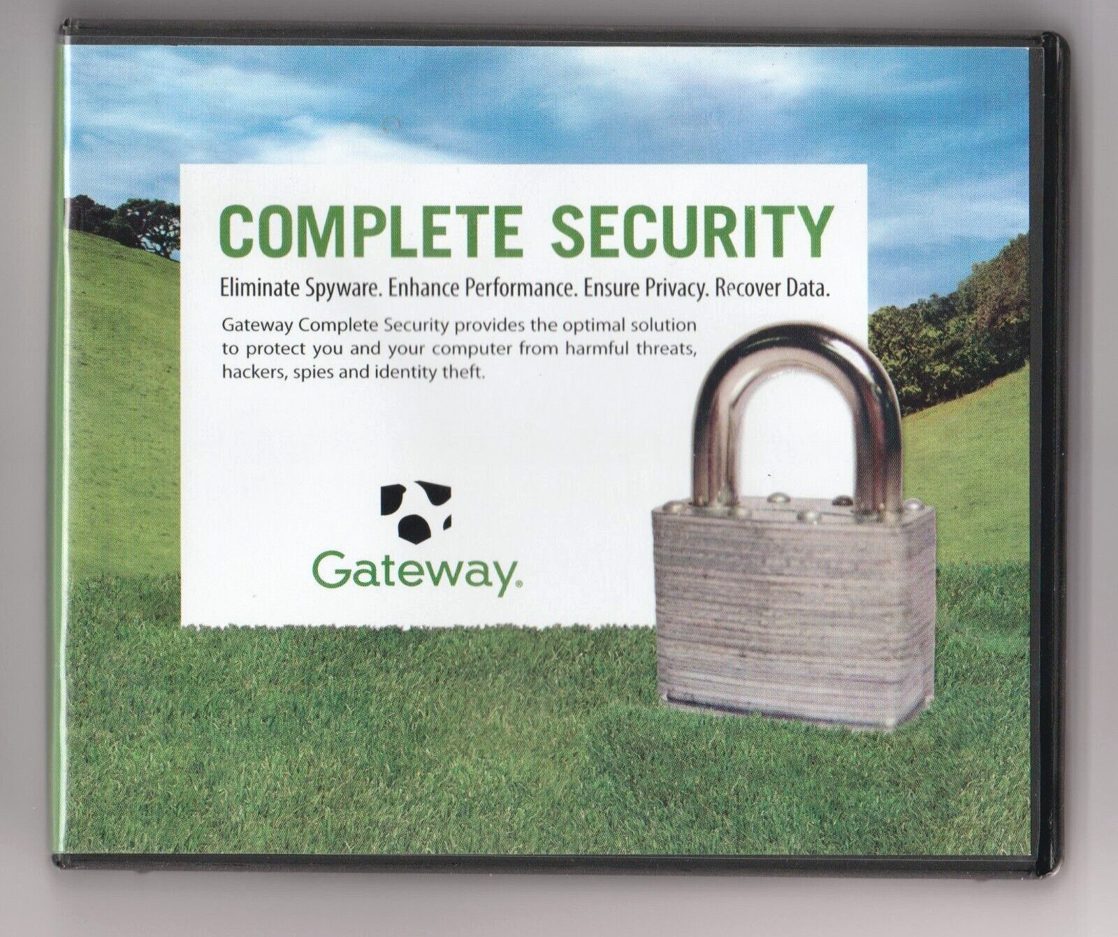 Gateway Complete Security Software Windows 2000 or XP in Original Box VTG EUC L1