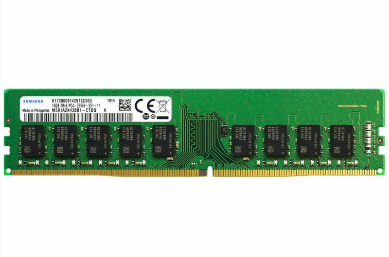 16G DDR4 SAMSUNG 2RX8 PC4-2666V-EE1-11 ECC M391A2K43BB1-CTDQ K172000914257CC503