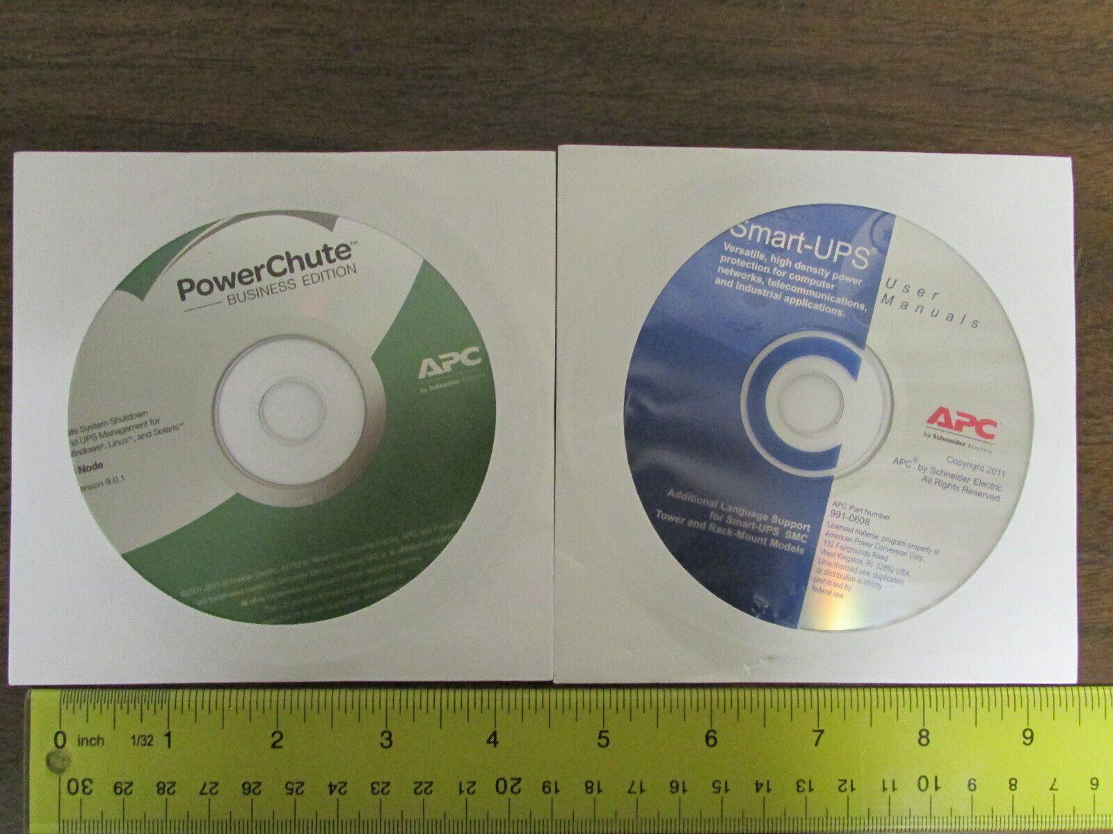 APC PowerChute 5 Node Ver. 9.0.1 + Smart-UPS 991-0608 Set of 2 New