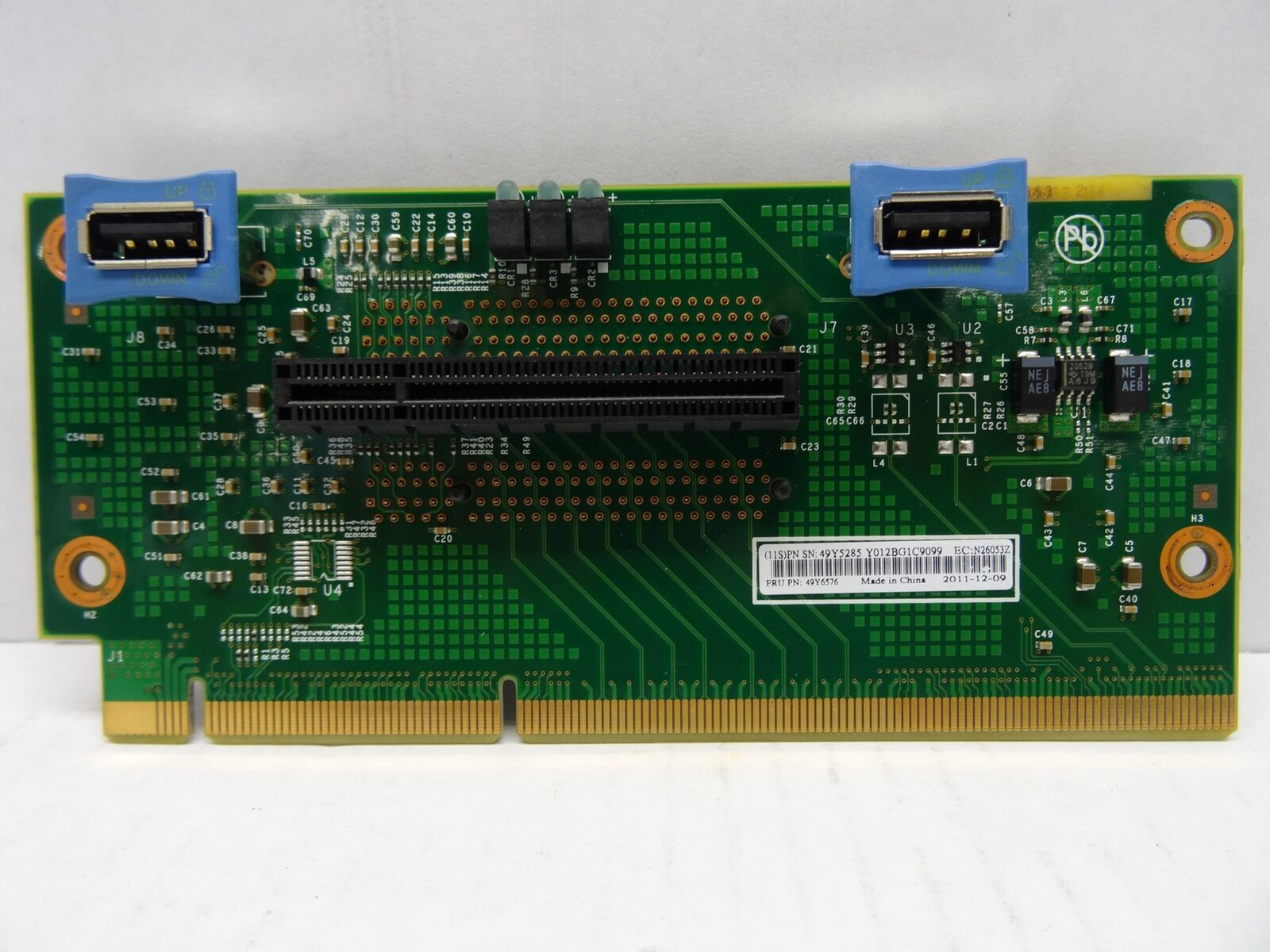 IBM PCIE RISER CARD 49Y5285 49Y6576 LEFT REAR RISER CARD X3690 X5 REFURBISHED