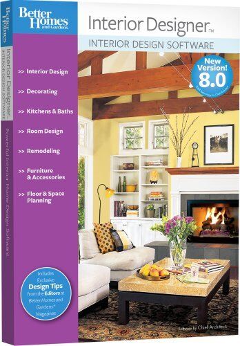 Better Homes and Gardens Interior Designer 8.0 8 PC New in Box