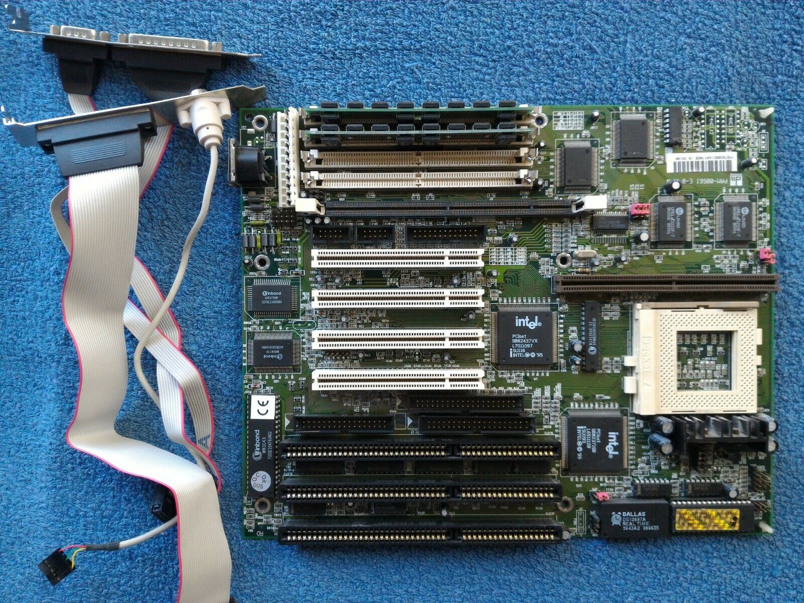 DTK PAM-006I Socket 7 AT Vintage Retro Motherboard Intel 430VX Chipset +32MB