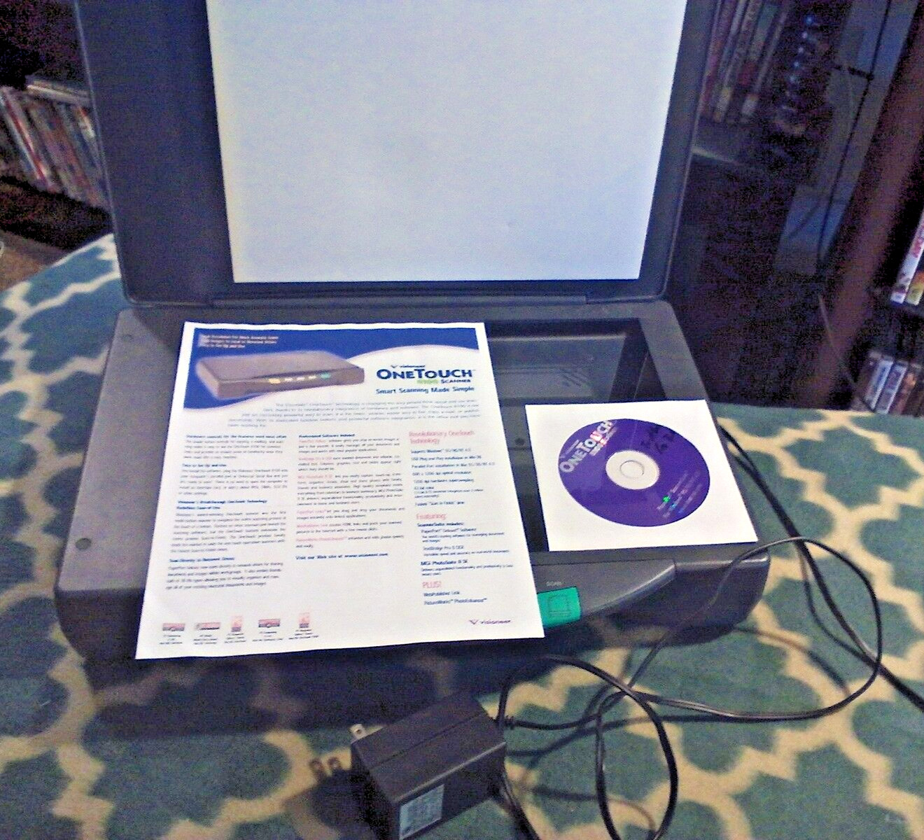 New Visioneer OneTouch 8100 Flatbed Scanner