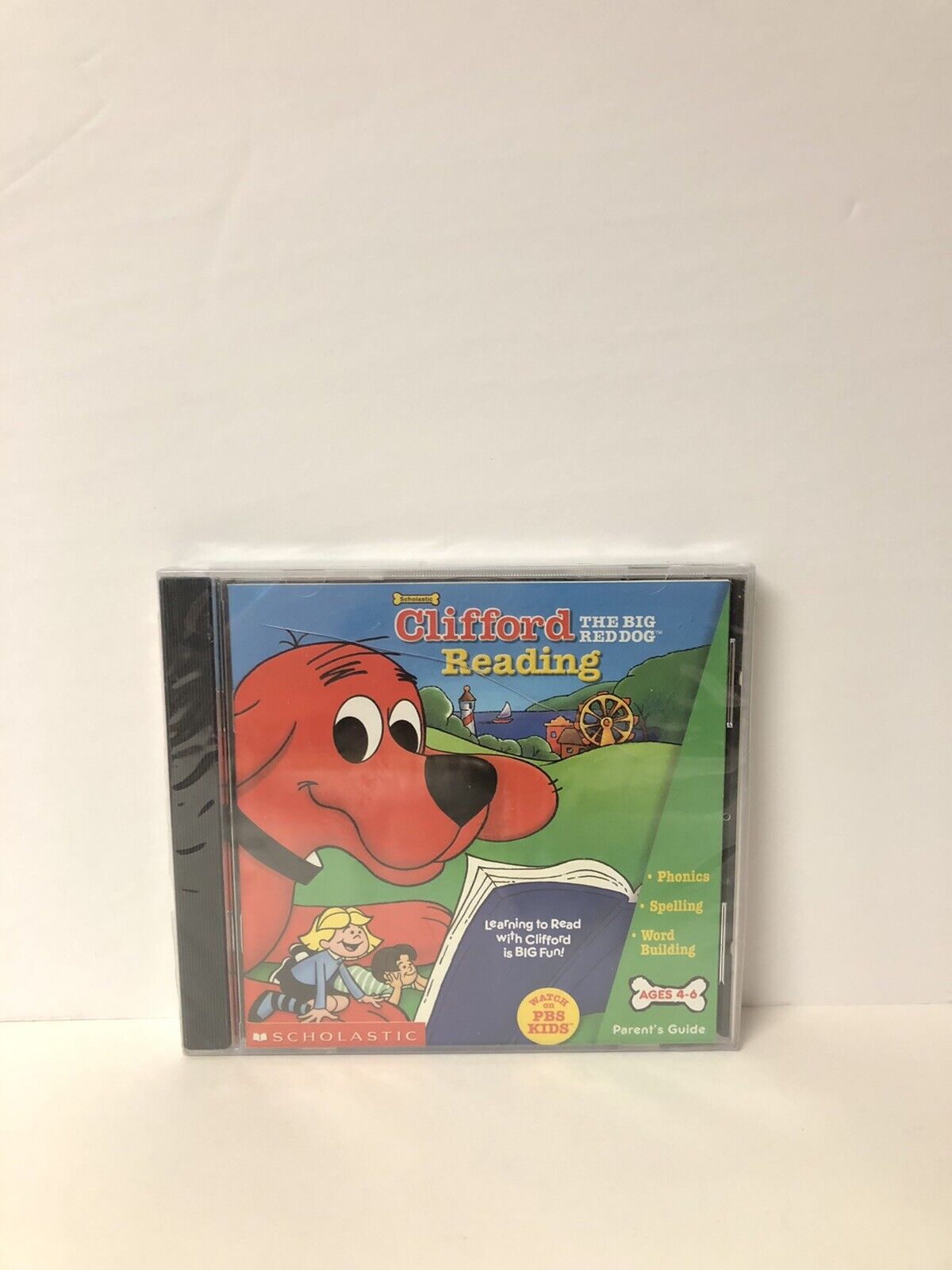 Scholastic Clifford The Big Red Dog Reading CD-ROM 2000 Ages 4-6 NEW SEALED