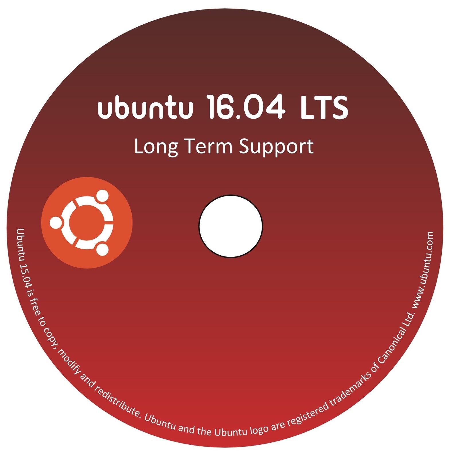 Linux Ubuntu Server 16.04 Xenial Xerus LTS Long Term Support 64 Bit DVD