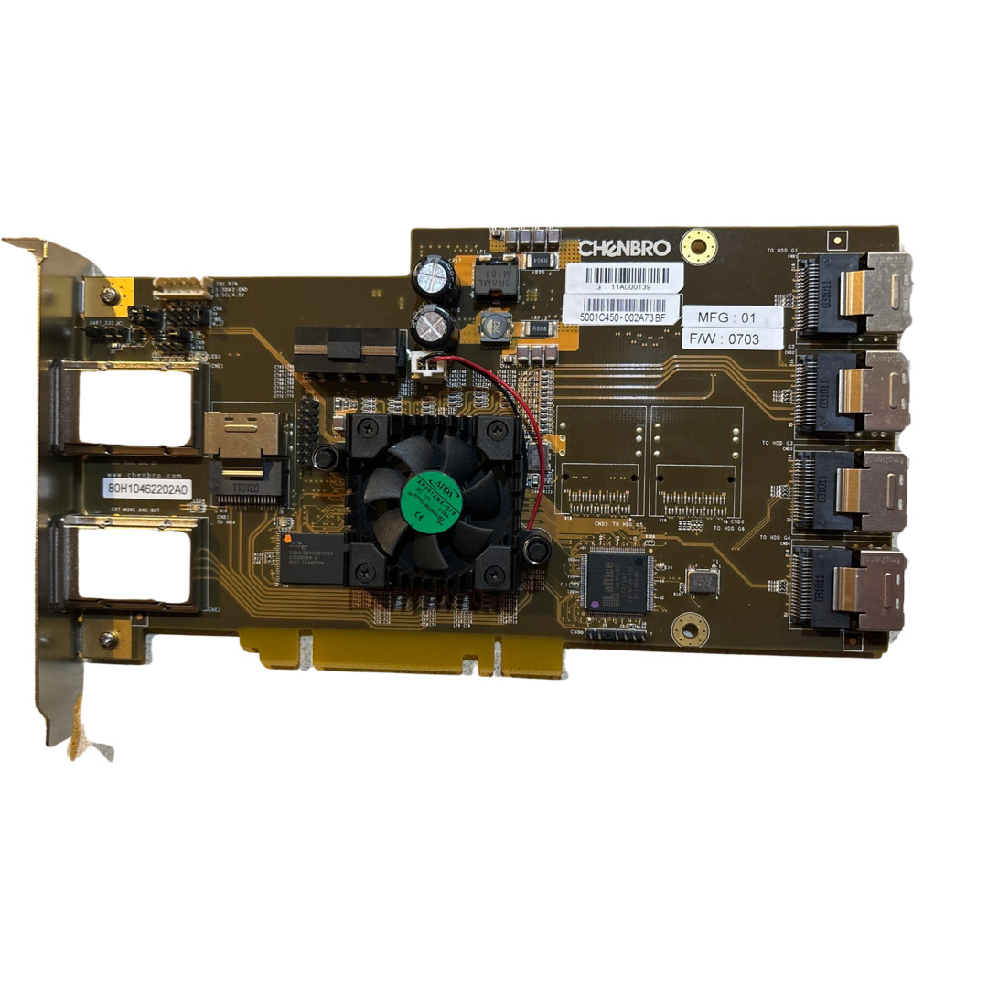 Chenbro 28-port SAS Controller - Serial Attached SCSI (SAS) - Plug-in Card