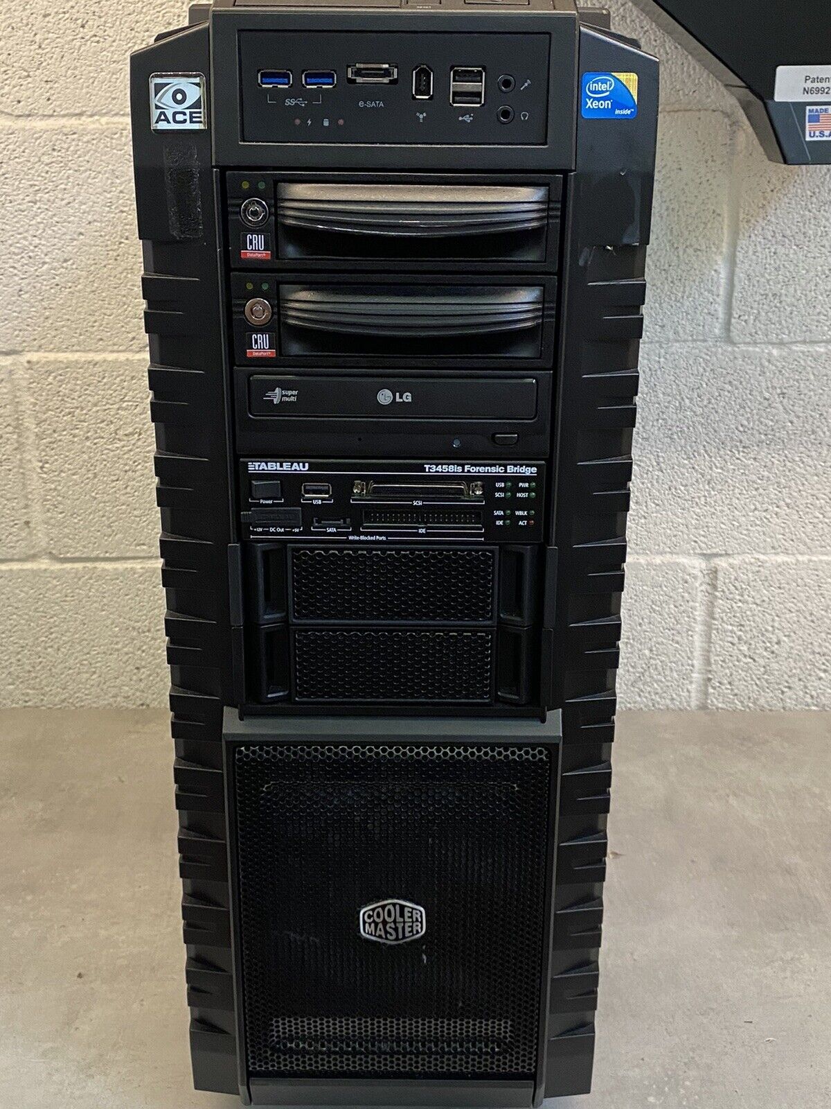 Ace Computer with Supermicro X8DA3 Motherboard - Tableau T3458is Forensic Bridge