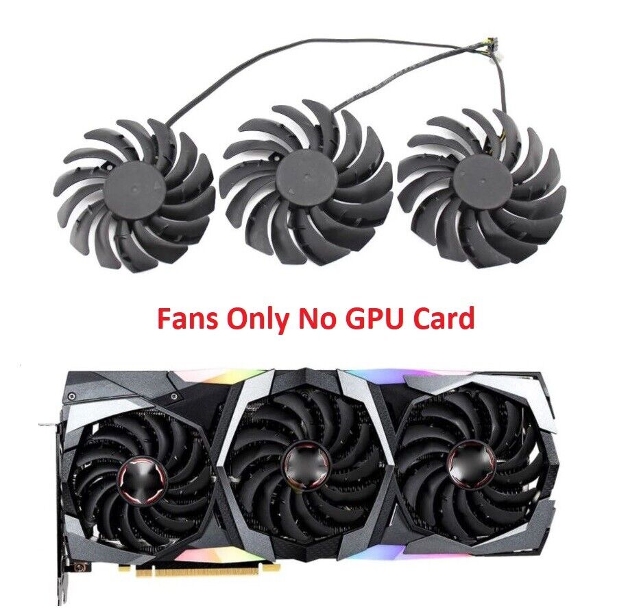 Replacement Graphics Card Cooling Fan for MSI RTX 2080Ti 2080 2070 Gaming X Trio