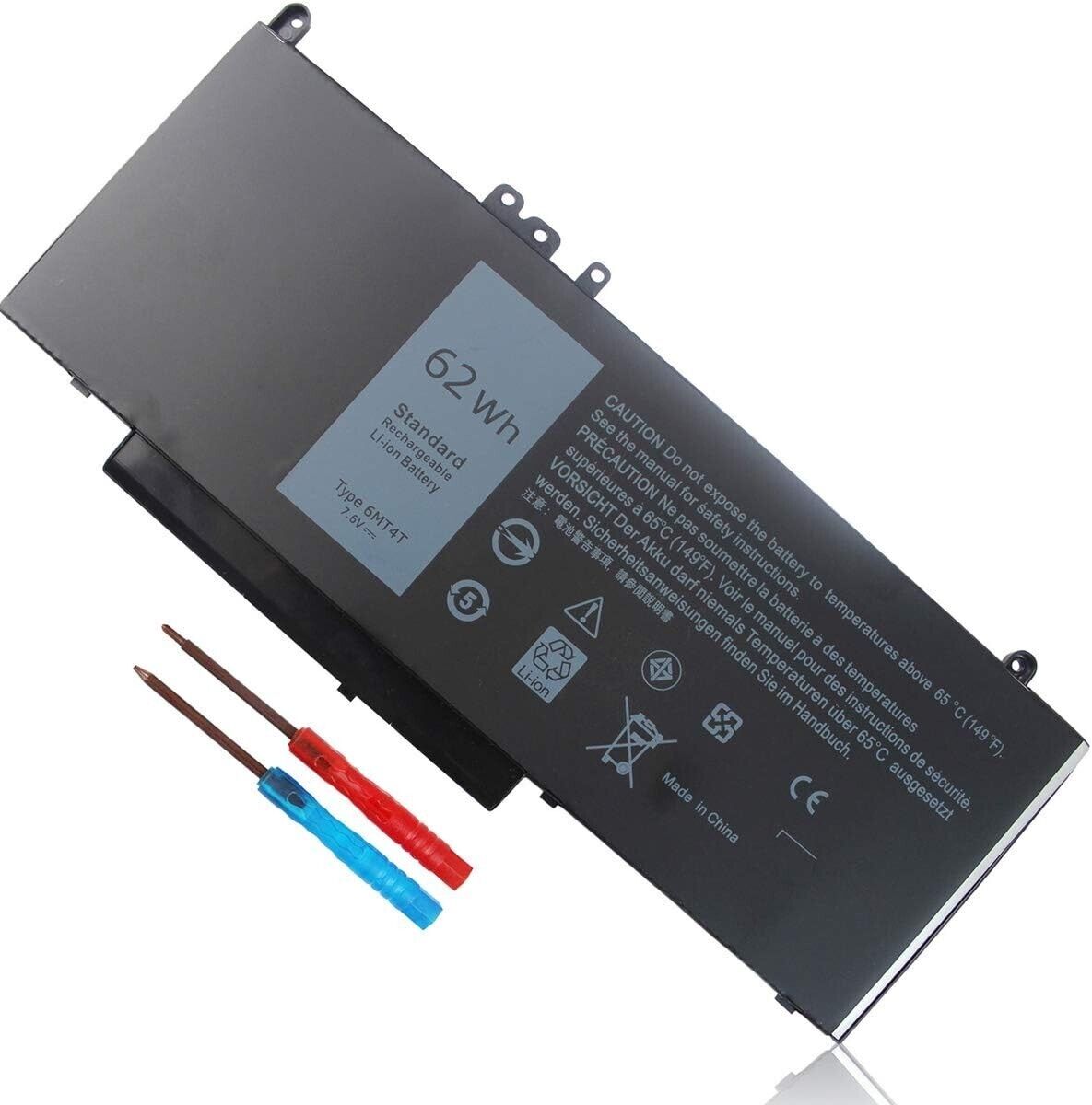 62Wh Battery For Dell Latitude E5470 E5570 Precision 15 3510 M3510 6MT4T 79VRK