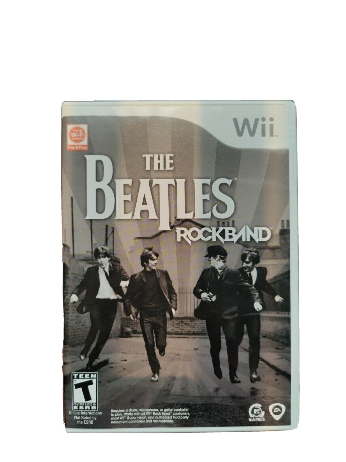 THE BEATLES Rockband -- Nintendo Wii -- EA Games -- Complete, Tested Working