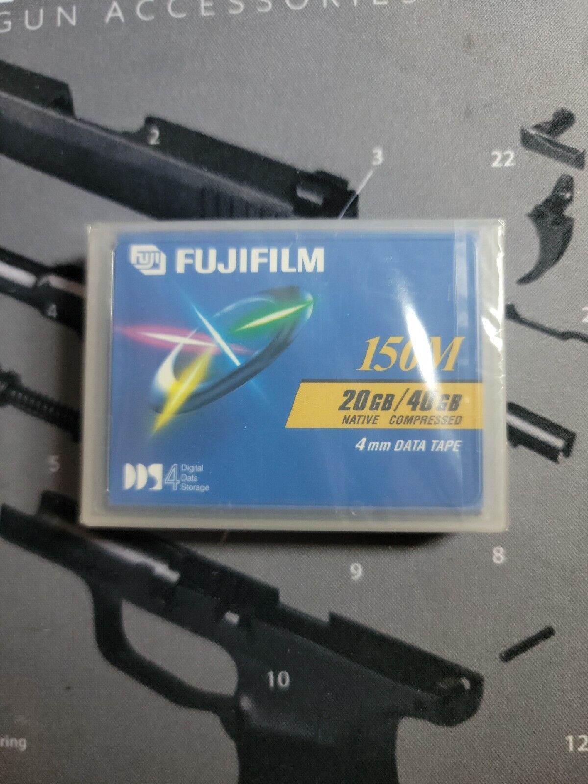 Fujifilm 150M DAT DDS 4mm Data Tape 20GB/40GB Cartridge 074101784015