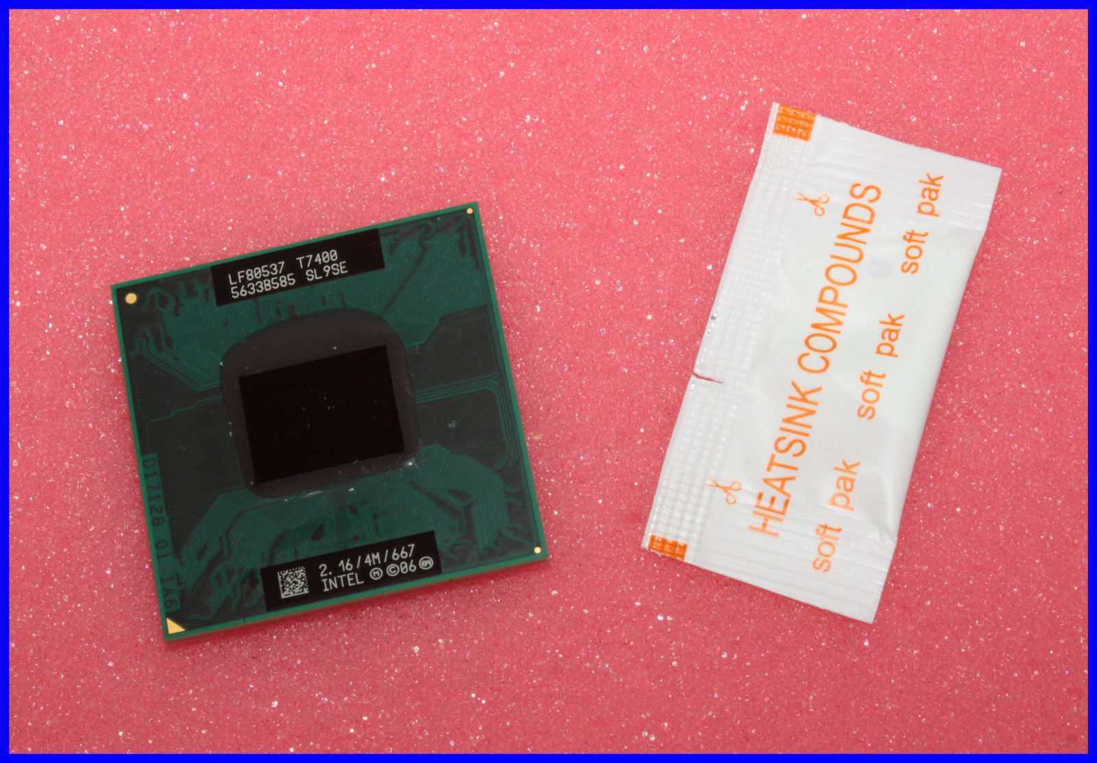 Intel Core 2 Duo SL9SE T7400 CPU 2.16GHz/4M/667 Processor CPU For Laptop Tested