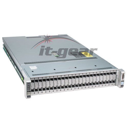 Cisco UCS UCSC-C240-M4SX C240 M4 2x E5-2609 V4, 256GB, 2 x 1.2TB 12G, dual Power