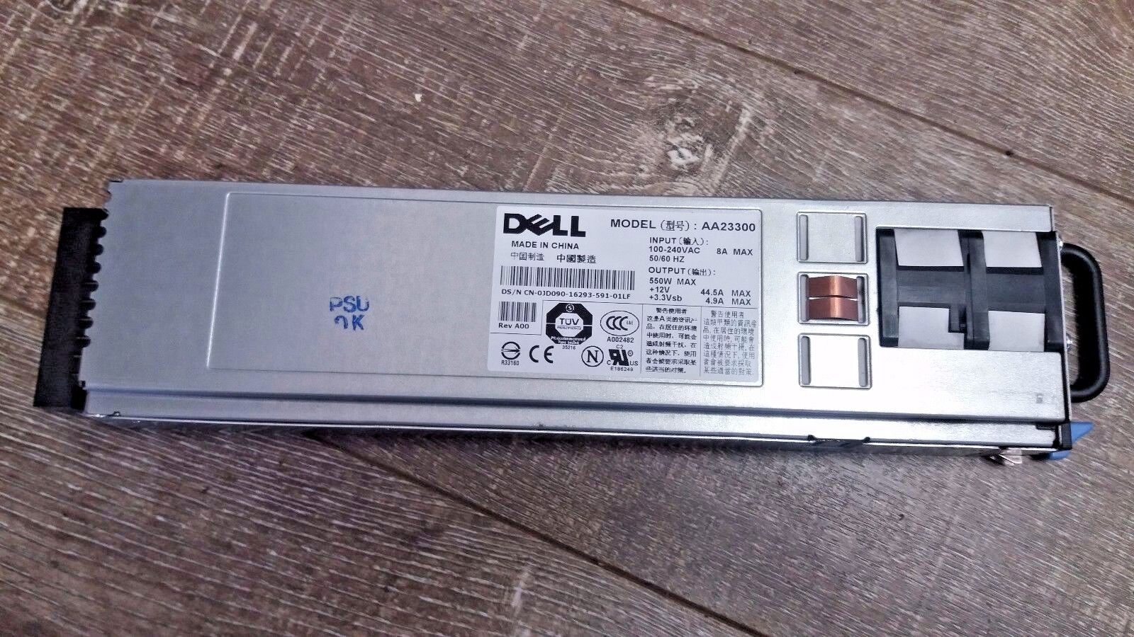 Dell PowerEdge 1850 550 Watt 550W Power Supply JD090 0JD090