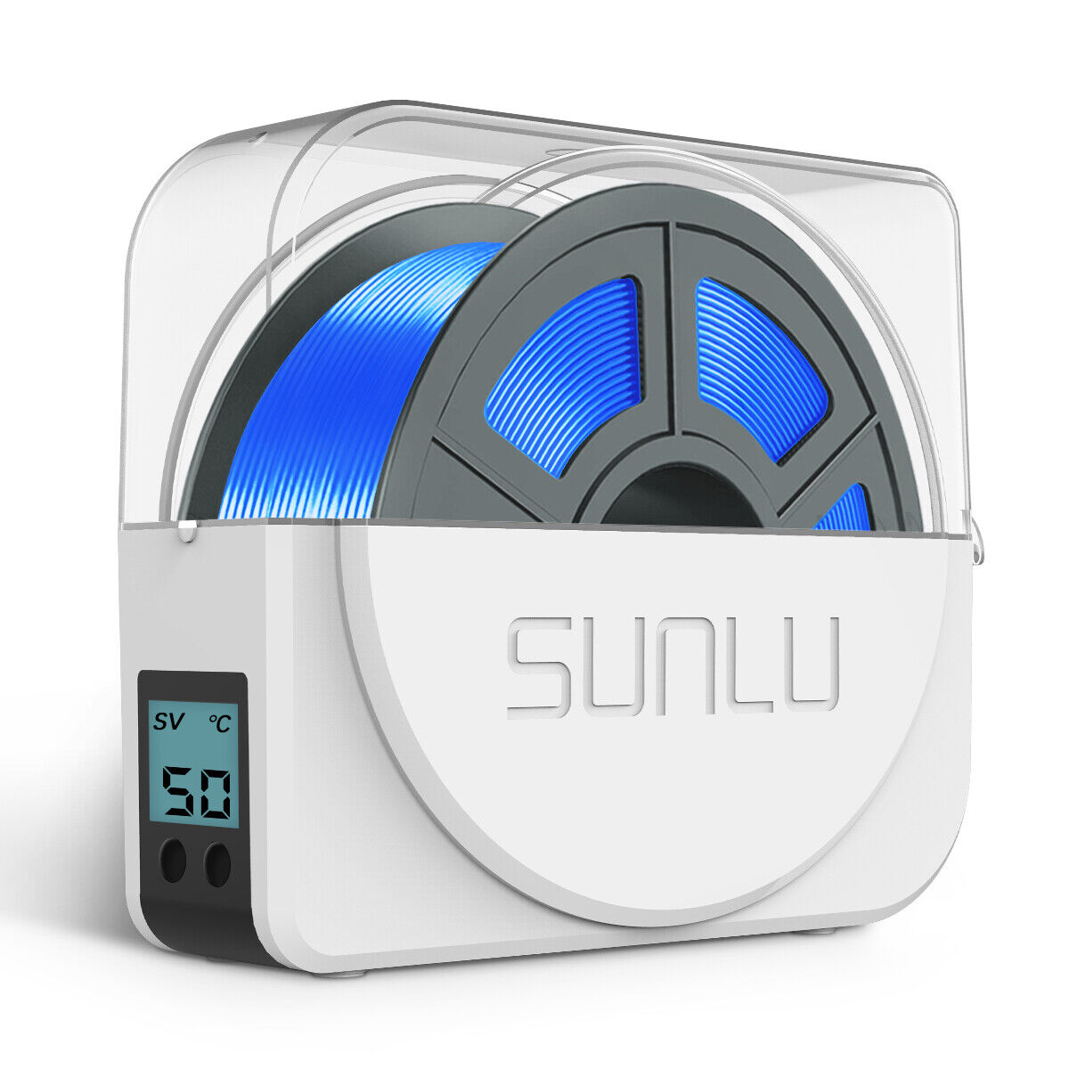 Sunlu 3D Printer Filament Dryer Box Upgraded S1 Plus with Fan,Filament Dryer