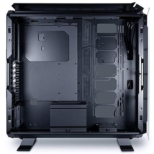 Lian Li Odyssey X Silver Tempered Glass on  Aluminum Tower Gaming Computer Case
