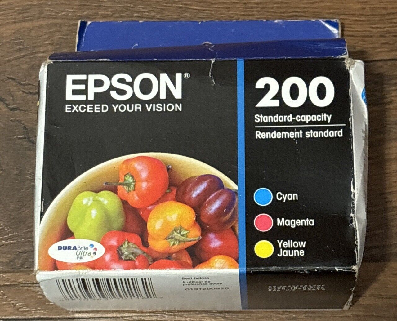GENUINE Epson 200 Color Ink 3-pack New Sealed exp. 05-2023 