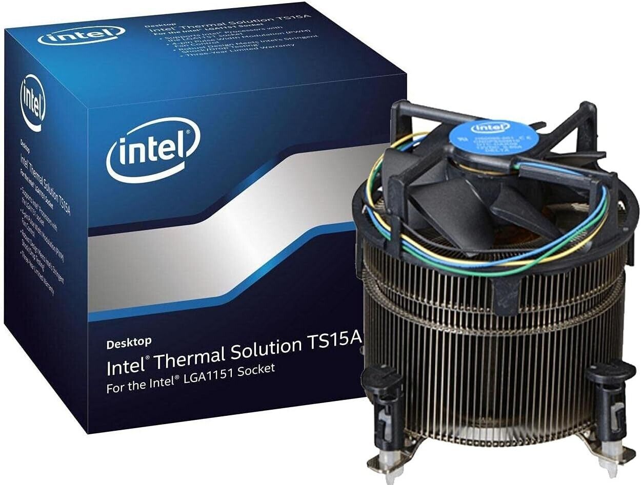 Intel TS15A Cooling Fan Heatsink for Core i7 Core i5 Socket LGA1151 CPU - New