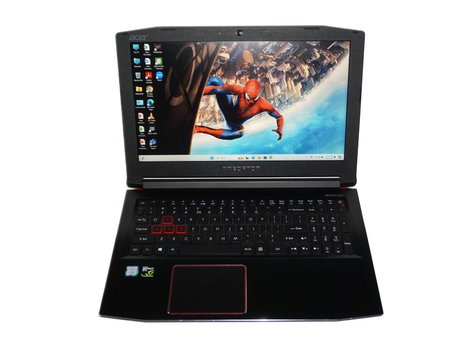 Acer Predator Helios 300 G3-571 i7-7700 GTX 1060 16GB RAM 512GB SSD Win 11🔥🔥🔥